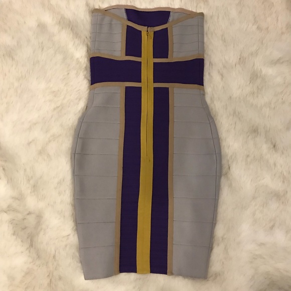 Cut25 by Yigal Azrouel Techno Bandage Dress - Picture 5 of 7